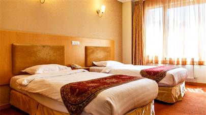 اتاق دو تخته تویین هتل ساینا تهران اتاق دو تخته تویین هتل ساینا تهران